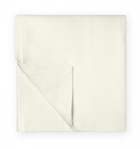 Sferra Perrio Ivory King Coverlet 114X100