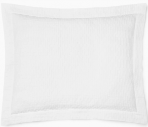 Sferra Lecce White Super Euro Sham 26X36