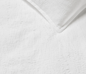 Sferra Sabino White King Coverlet 114X100