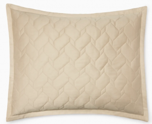 SFERRA Palatino Sand Boudoir Sham 12X16