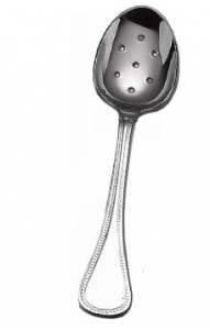 Couzon Le Perle Stainless Pierced Serving Spoon