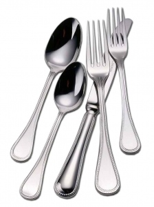 Couzon Le Perle Silverplate 5 Piece Setting