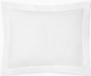Sferra Cobblestones White Boudoir Sham 12X16