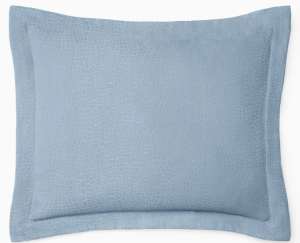 Sferra Cobblestones Sea Textured Continental Sham 26X26