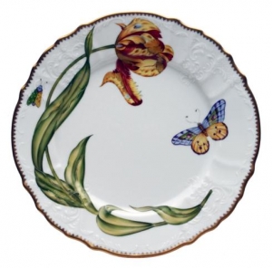 Anna Weatherley Old Master Tulips Dinner Plate