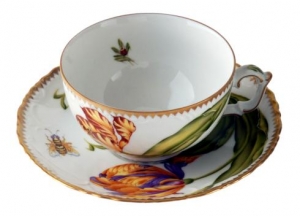 Anna Weatherley Old Master Tulips Cup & Saucer