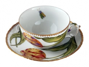 Anna Weatherley Pannonian Garden Cup +Saucer