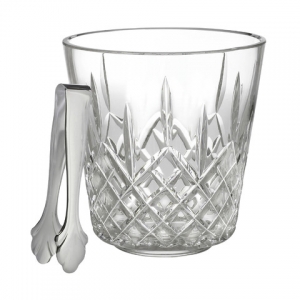 Waterford Lismore Ice Bucket & Tongs