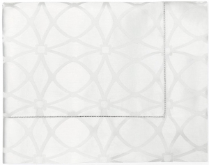Sferra Giza 45 Porta White Queen Flat Sheet 96X114