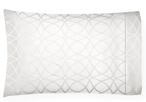 Sferra Giza 45 Porta White Standard Pillow Case - Pair