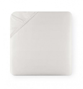 Sferra Giotto Grey Queen Bottom Fitted Sheet - 60 X 80 X 17