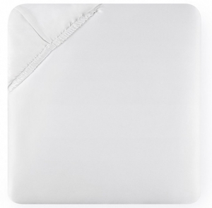 SFERRA White Twin Bottom Fitted - 39 X 75 X 17