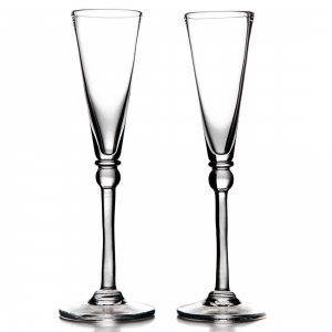 Simon Pearce Hartland Flute - Set of 2