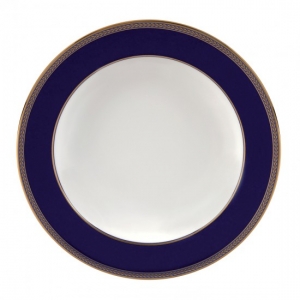 Wedgwood Renaissance Gold Rim Soup - 9"