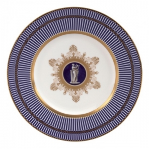 Wedgwood Anthemion Blue Accent Salad Plate - 9"