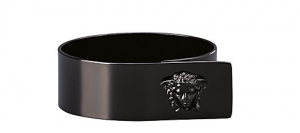 Versace Medusa Napkin Ring  Black - Set 2
