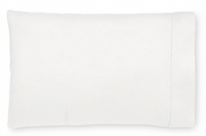 Sferra Giotto White King Pillowcase / Pair - 22 X 42
