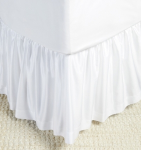 Sferra Giotto White Queen Dust Ruffle - 60X80X21
