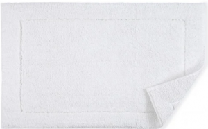 Sferra Maestro White Bath Rug - 20" x 31"