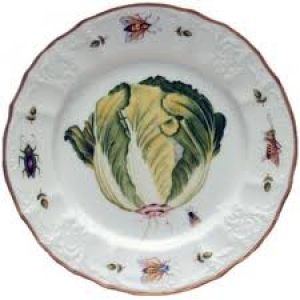 Anna Weatherely Antique Vegetables Lettuce Salad Plate