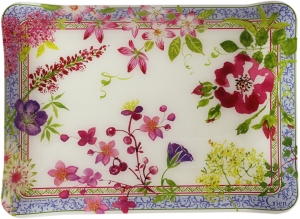 Gien Millefleurs Acrylic Serving Tray - Small