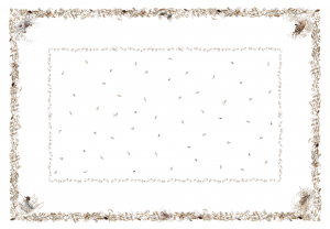 Gien Sologne Rectangular Tablecloth - 98 x 66