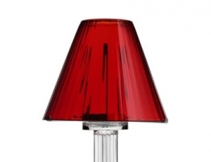 William Yeoward Crystal Scarlet Shade - Small