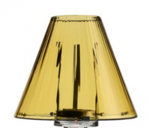 William Yeoward Carmen Amber Shade for 16" Candle Lamp