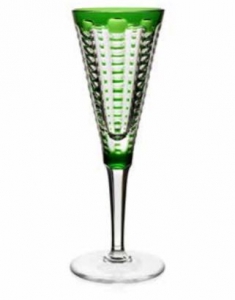 William Yeoward Lulu Emerald Champagne Flute