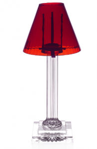 William Yeoward Carmen Candle Lamp NEW Scarlet - 16"