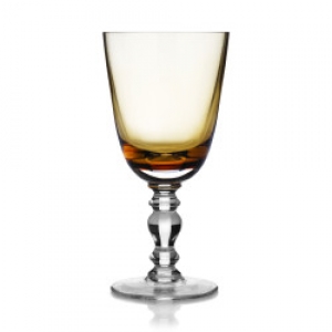 William Yeoward Fanny Goblet Amber - 13 oz.