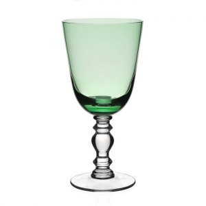 William Yeoward Country Fanny Goblet Apple Green - 13oz