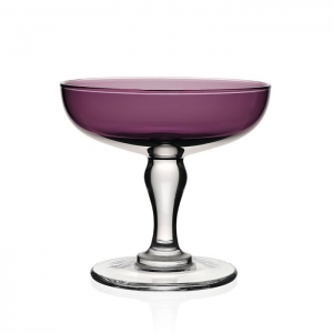 William Yeoward Country Amethyst Tazza - 5"