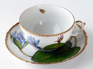 Anna Weatherley Seascape Waterlily Cup & Saucer