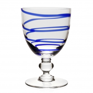 William Yeoward Bella Blue Goblet - 13 oz.