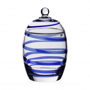 William Yeoward Bella Blue Cookie Jar