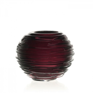 William Yeoward Miranda Mini Globe Vase / Heliotrope - 3"