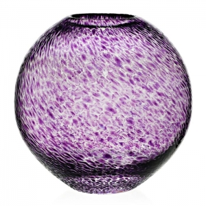 William Yeoward Florence Globe Vase Violet - 9"