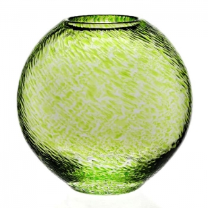 William Yeoward Florence Globe Vase Citrine - 9"