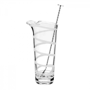 William Yeoward Bella Bianca Cocktail Mixer & Spoon