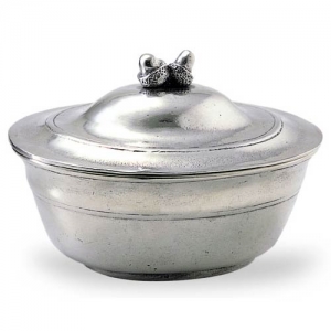 Match Pewter Acorn Lidded Bowl