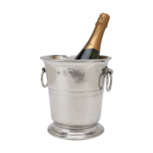 Match Pewter Champagne Bucket w/Rings
