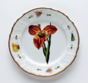 Anna Weatherley Redoute Salad Red Flower