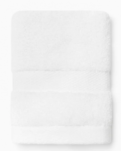 Sferra Bello Nuovo White Fingertip Towel - 12X20