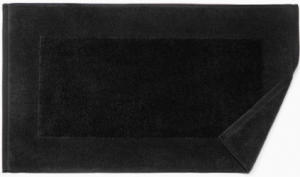 Sferra Bello Nuovo Black Tub Mat - 20X35