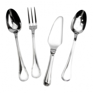 Couzon Vendome Stainless 4 Piece Hostess Set
