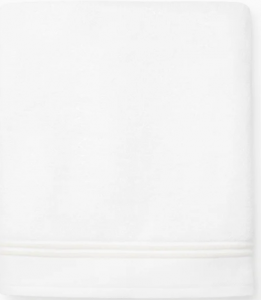Sferra Aura Nuova White/Ivory Bath Towel - 30X60