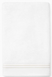 Sferra Aura Nuova White/Ivory Hand Towel - 20X30
