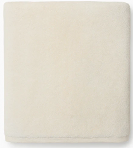 Sferra Cielo Ivory Bath Sheet - 40X70