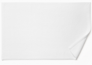 Sferra Osini White Bath Rug 20X31